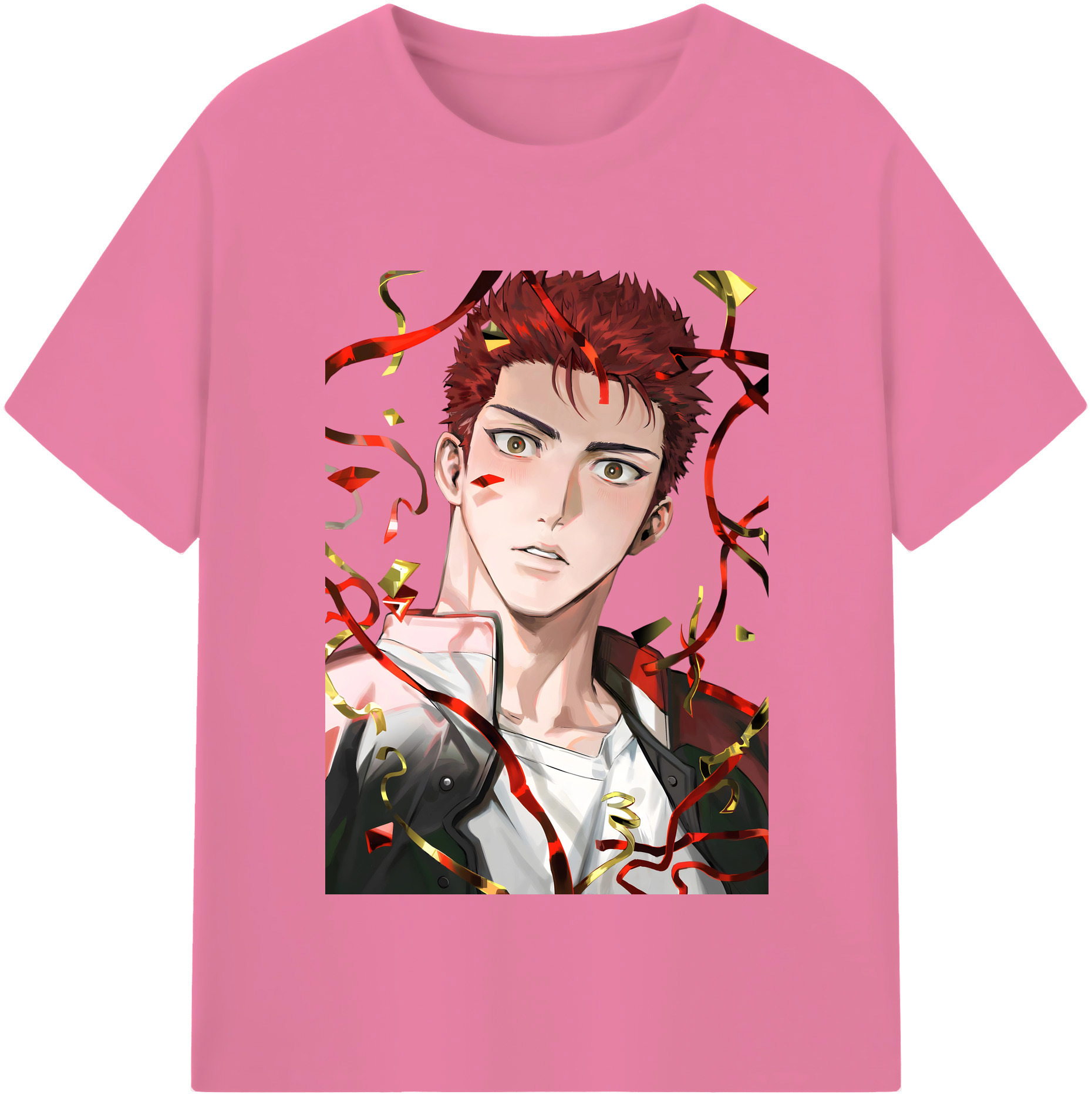 SLAM DUNK／スラムダンク 綿100％半袖Tシャツ（フロントプリント）